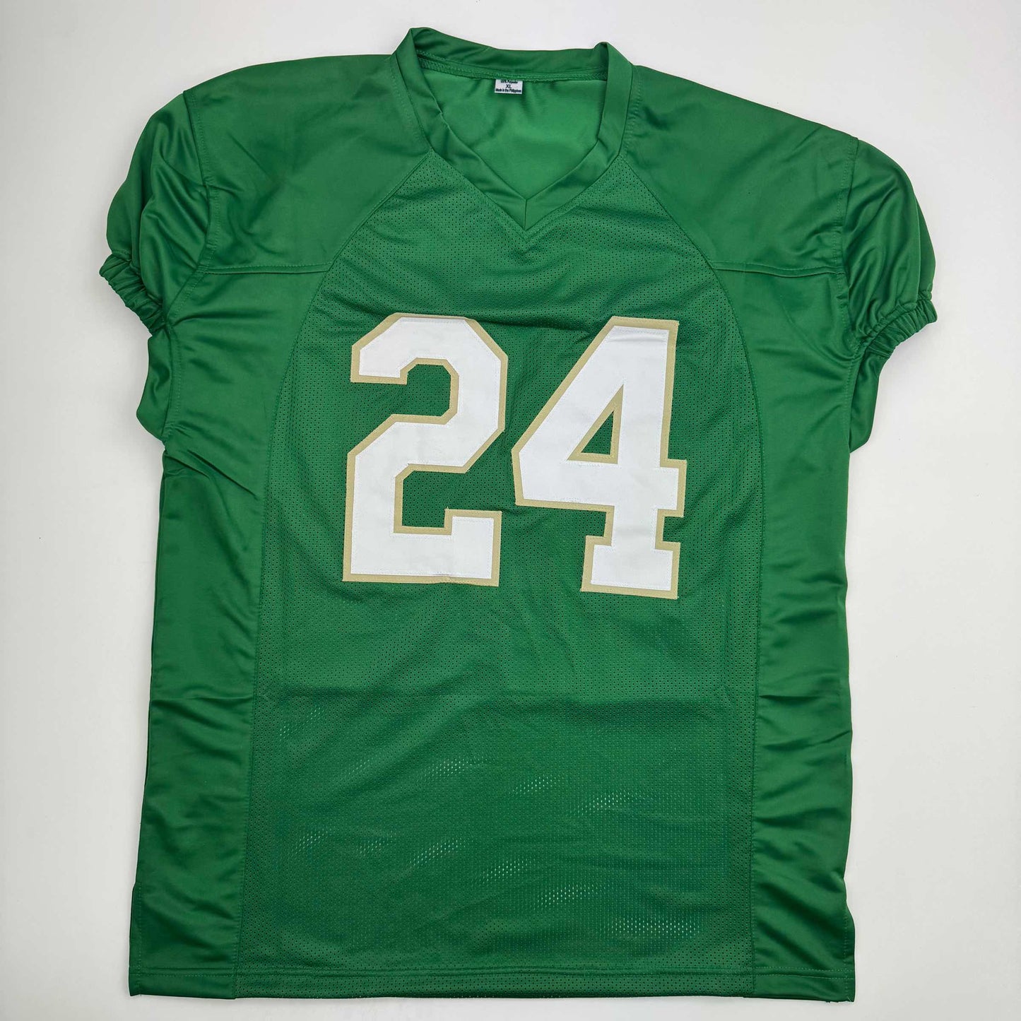 Autographed/Signed JaDarian Price Notre Dame Green College Football Jersey JSA COA