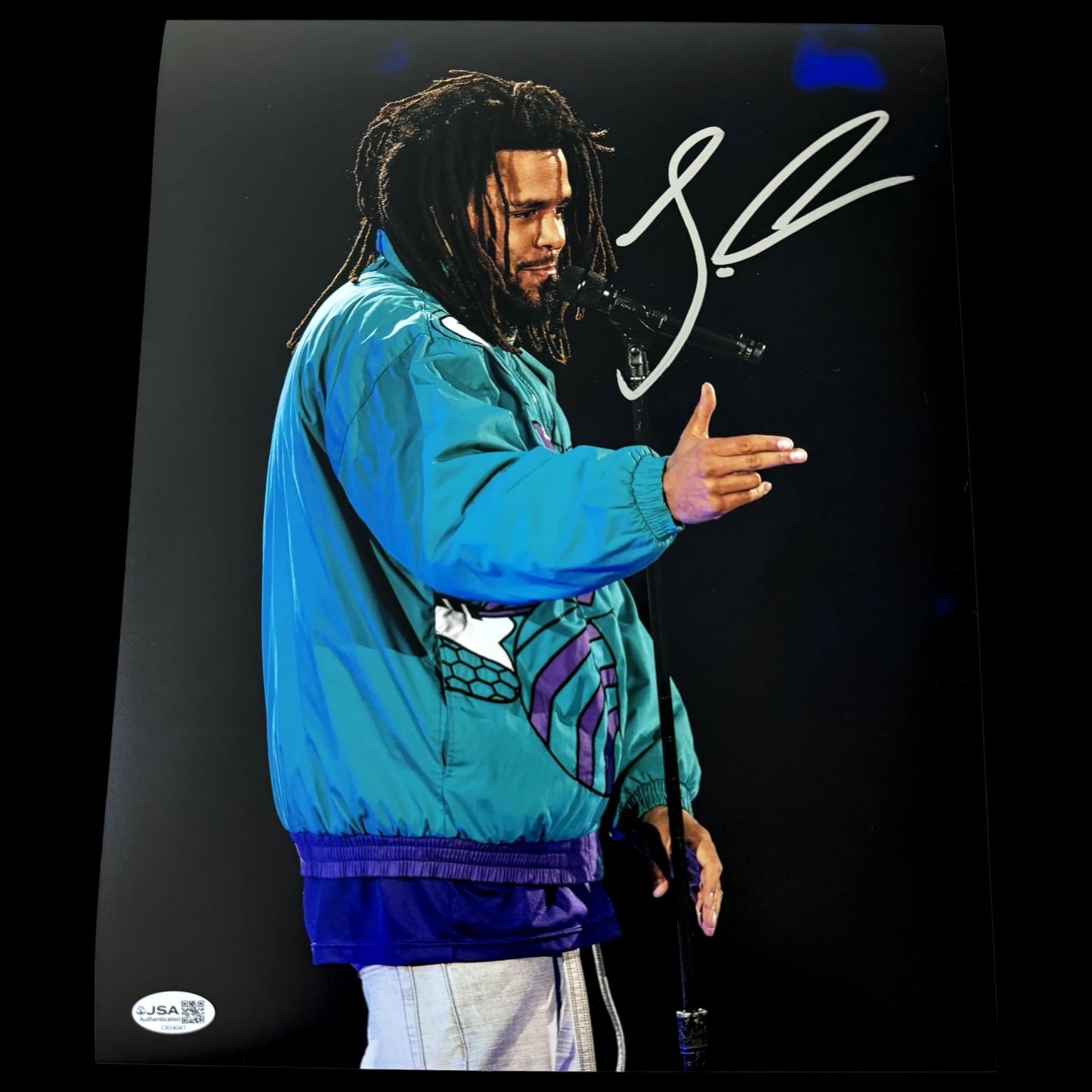 J. Cole Signed Autographed 11x14 Photo JSA Auth #6