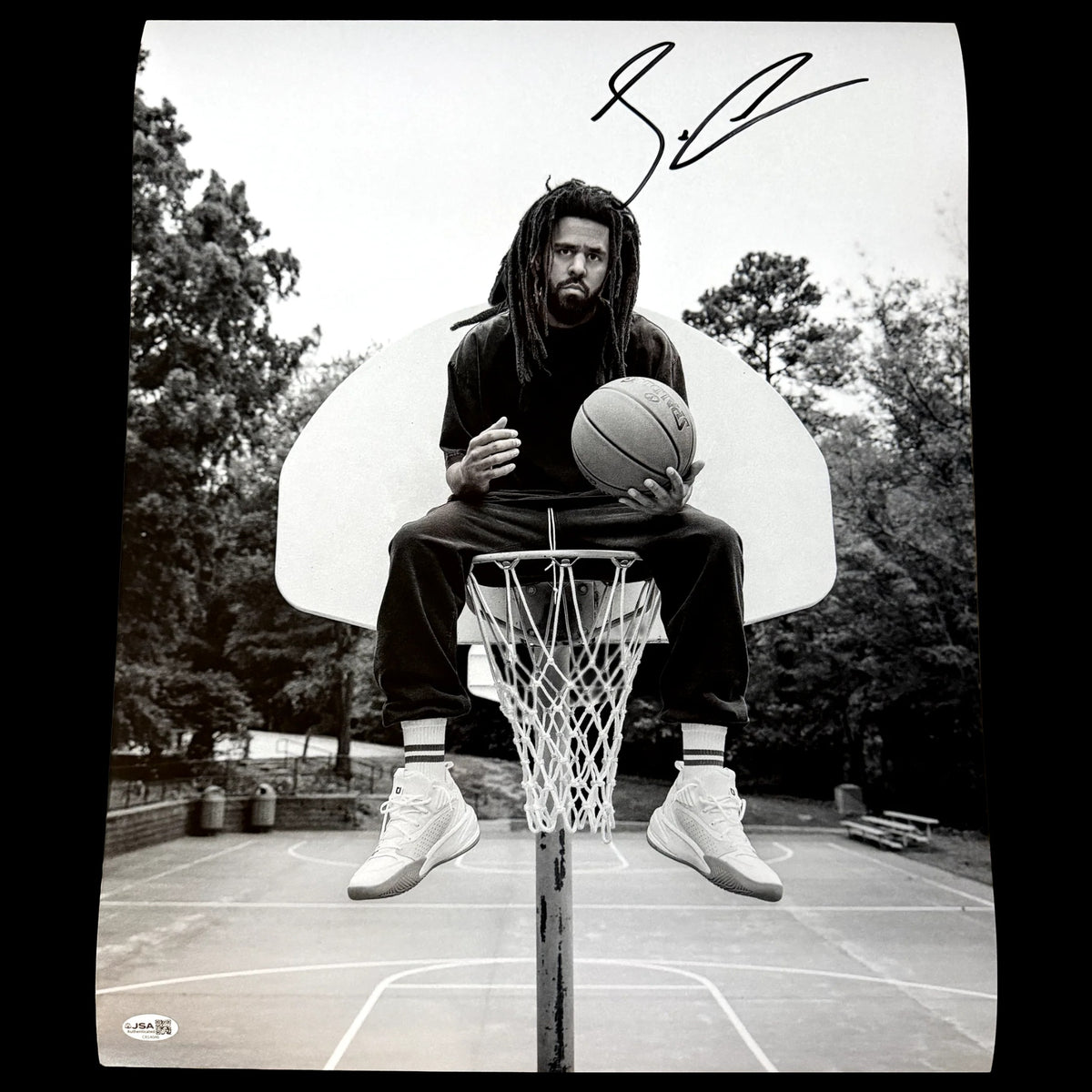 J. Cole Signed Autographed 16x20 Photo JSA Auth #2