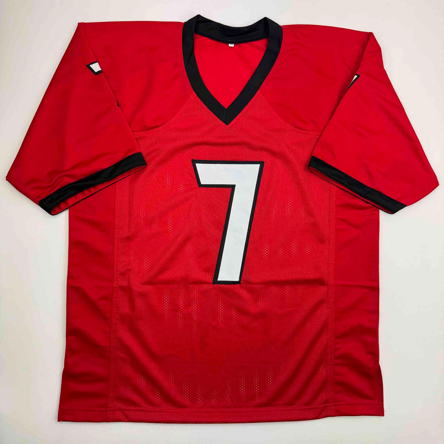 Autographed/Signed D'Andre Swift Georgia Red College Football Jersey Beckett BAS COA
