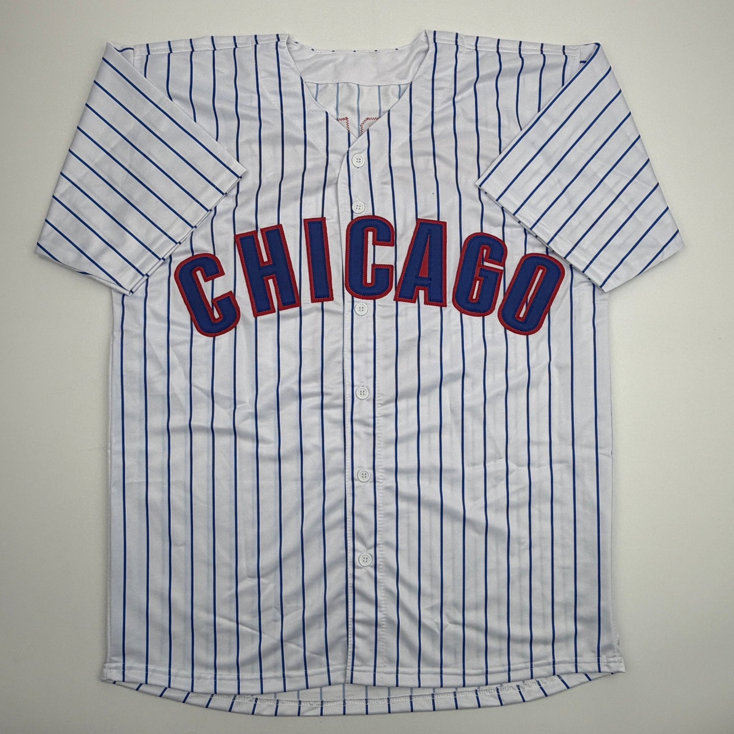 Autographed/Signed Alex Bregman Chicago Pinstripe Baseball Jersey Beckett BAS COA