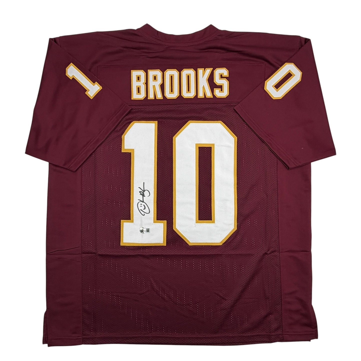 Autographed/Signed Derrick Brooks Florida State FSU Maroon College Football Jersey Beckett BAS COA