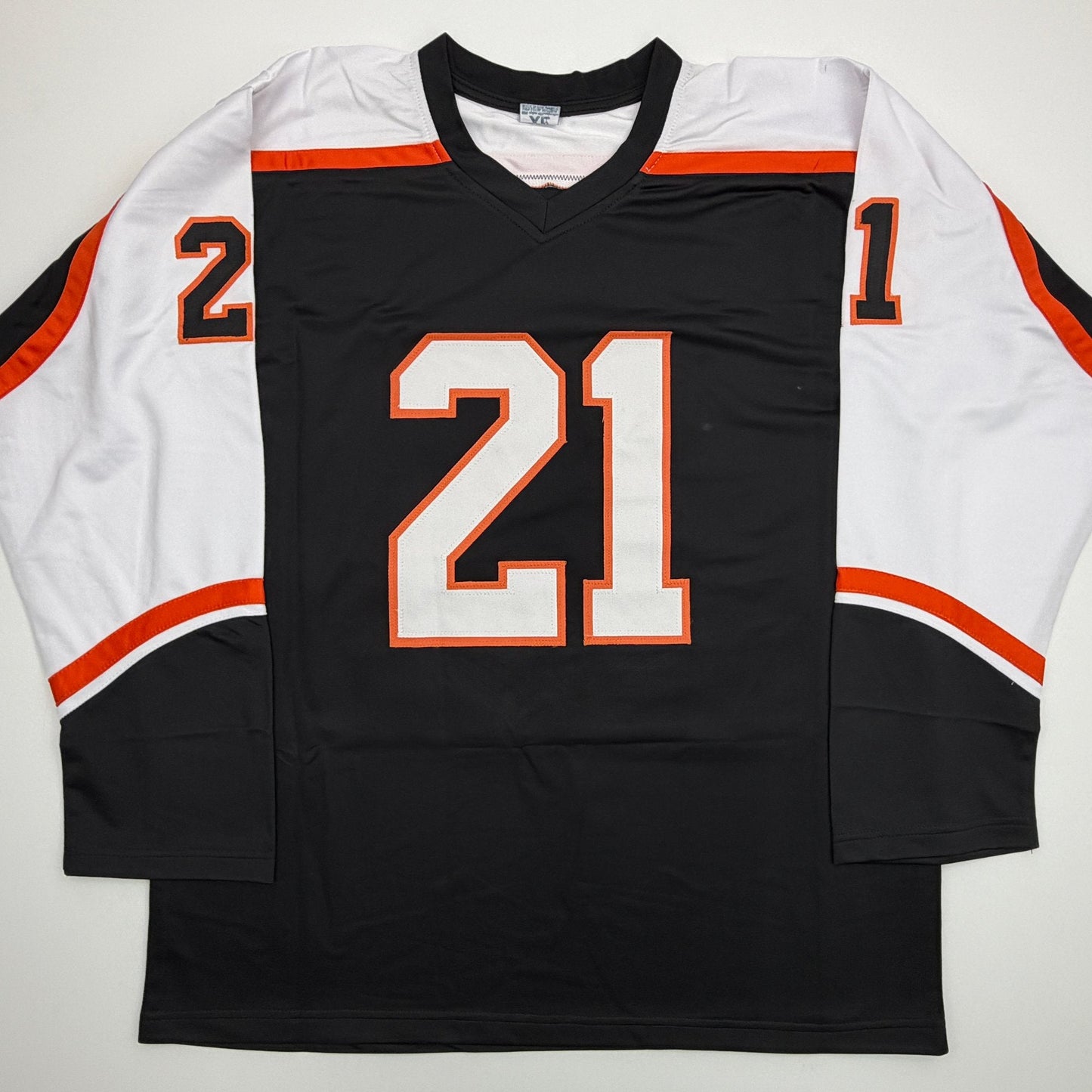 Autographed/Signed Peter Forsberg Philadelphia Black Hockey Jersey JSA COA