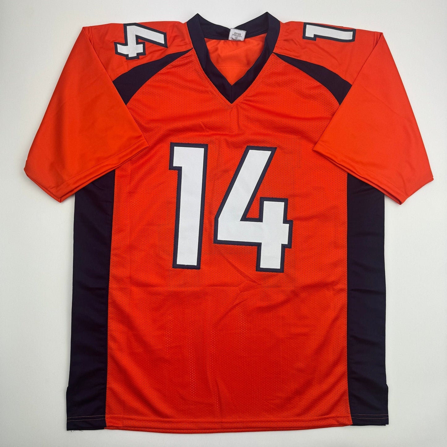 Autographed/Signed Courtland Sutton Denver Orange Football Jersey JSA COA