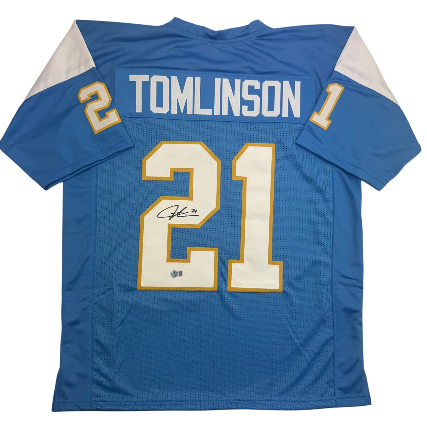 Autographed/Signed LaDainian Tomlinson San Diego Powder Blue Football Jersey JSA COA
