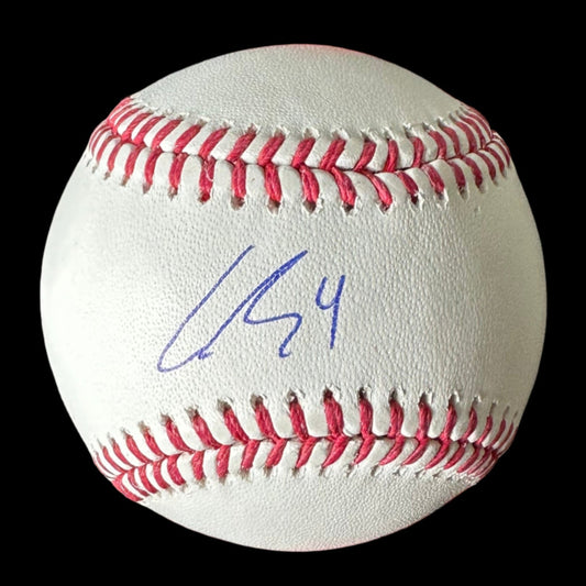 Lawrence Butler Autographed Signed Rawlings Major League Baseball BAS Auth