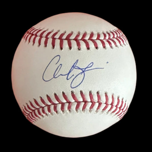 Chandler Simpson Autographed Signed Rawlings Major League Baseball BAS Auth