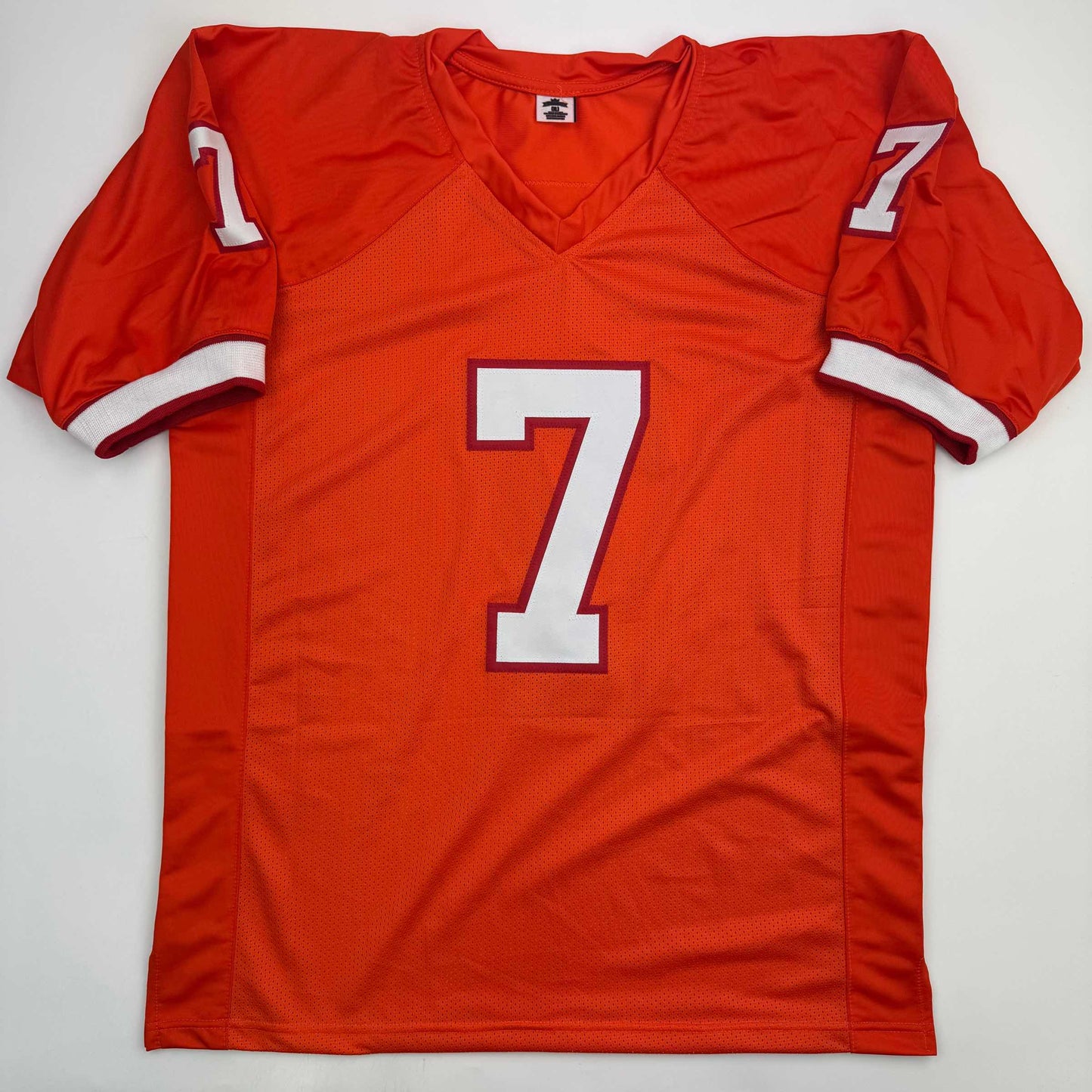 Autographed/Signed Bucky Irving Tampa Bay Orange Creamsicle Retro Throwback Football Jersey Beckett BAS COA