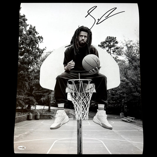 J. Cole Signed Autographed 16x20 Photo JSA Auth #2