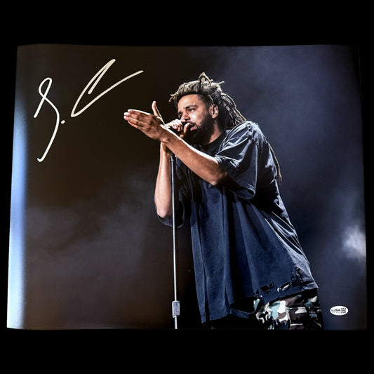 J. Cole Signed Autographed 16x20 Photo JSA Auth #3