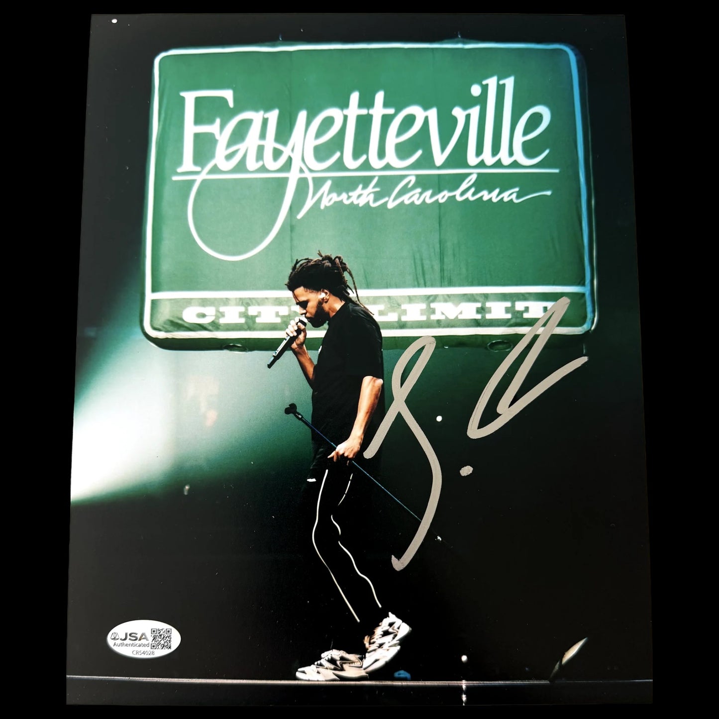 J. Cole Signed Autographed 8x10 Photo JSA Auth #2