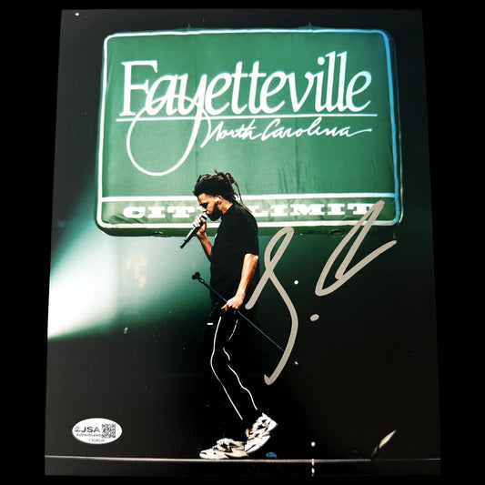 J. Cole Signed Autographed 8x10 Photo JSA Auth #2