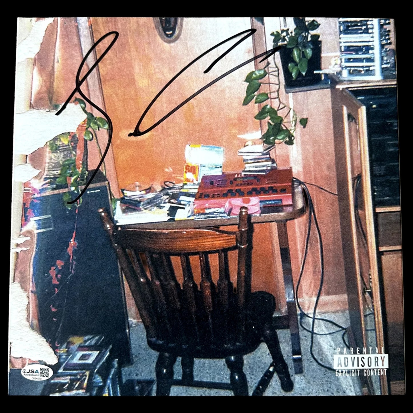 J. Cole Signed Autographed The Fall Off Stealth Edition Vinyl JSA Auth