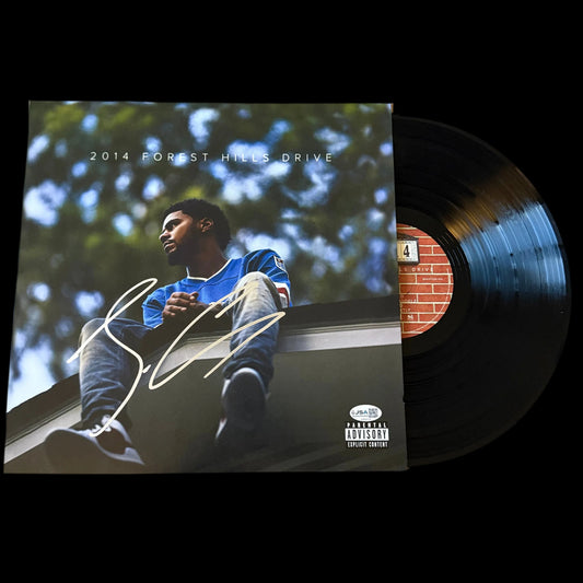 J. Cole Signed Autographed 2014 Forest Hills Drive Vinyl JSA Auth