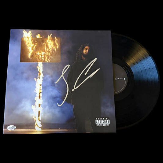 J. Cole Signed Autographed The Off-Season Vinyl JSA Auth