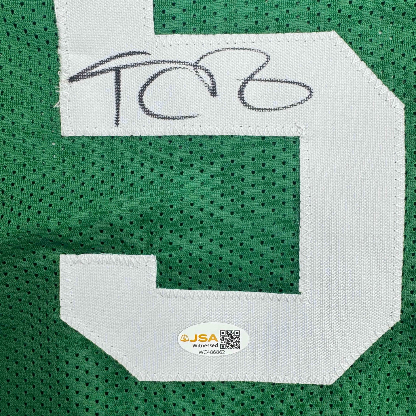 Autographed/Signed Kevin Garnett Boston Green Basketball Jersey Beckett BAS COA