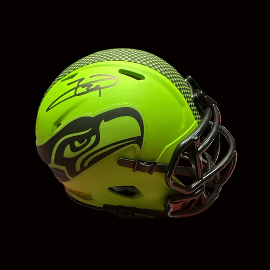 Earl Thomas Signed Seattle Seahawks Rave Mini Helmet BAS Auth